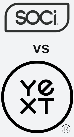 SOCi vs Yext comparison of local marketing platforms in 2026