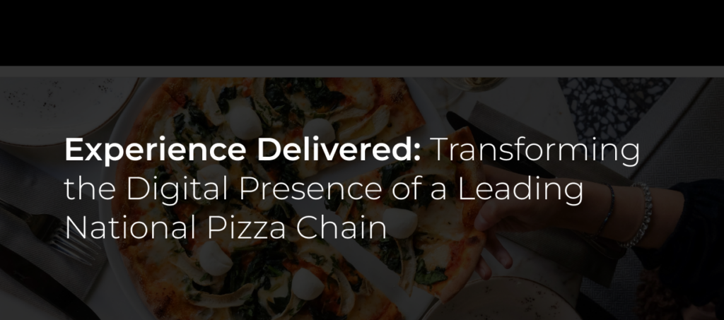 Title Image: Pizza being served with the article title imposed over the image