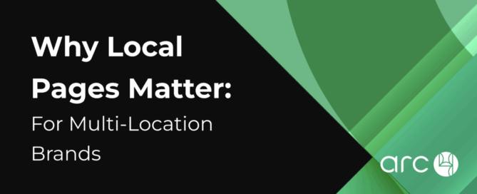 Why Local Pages matter